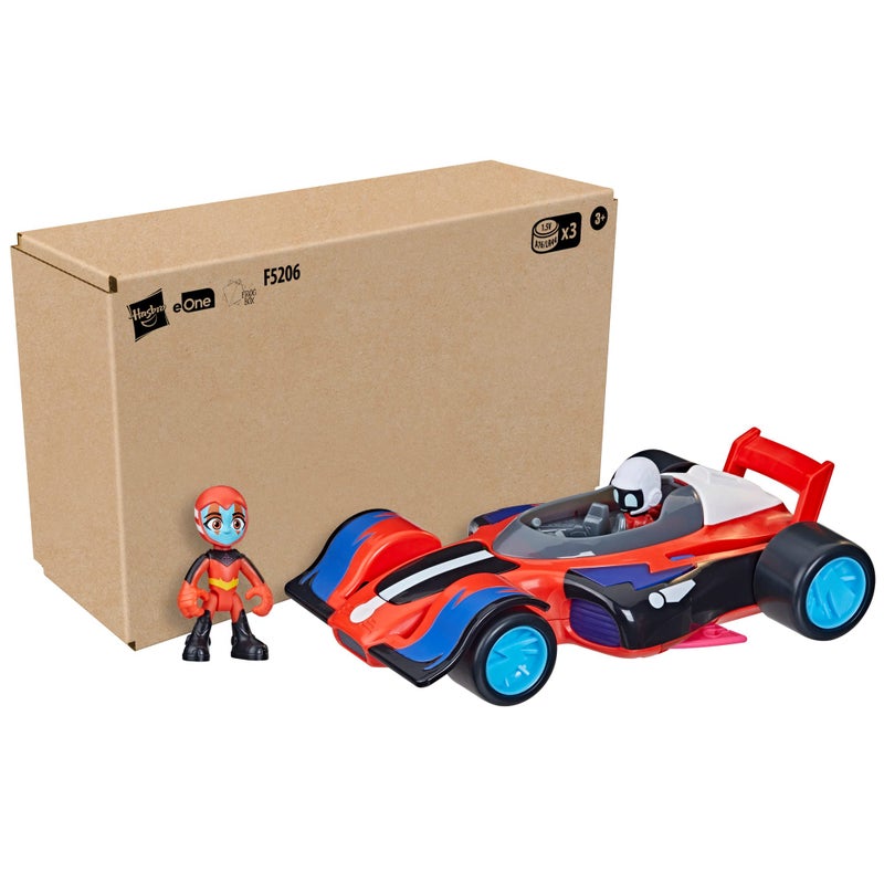 PJMASKS PJ Masks Animal Power Flash Cruiser  Converting Toy Car with Lights  Sounds and Action Figure  Superhero Toys  Preschool Toys for 3 Year Old Boys and Girls and Up - Image 2